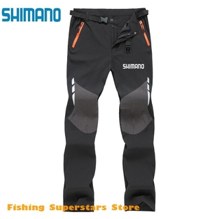 Mùa Hè Thu Nam SHIMANOS Quần Áo Câu Cá Ngoài Trời Thoáng Khí Nhanh Khô Đi Bộ Đường Dài Quần Câu Cá Nam Rời Size Lớn Quần