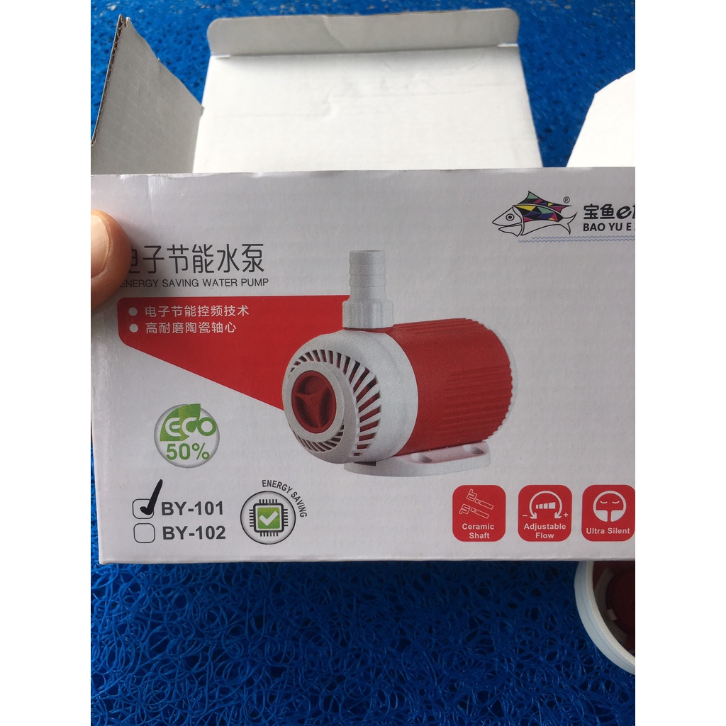Máy bơm Baoyu 108S, 109S cho bể cá cảnh, bể thủy sinh, Hồ Koi