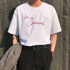 Áo thun Stee Cổ tròn LAVIE in White Localbrand ICVCVNI Unisex Menwear