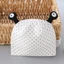 Mũ cotton in họa tiết chấm bi cho bé sơ sinh 0-3 tháng tuổi