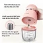 Máy Xay Hattiecs 6 Lưỡi, Máy Xay Đa Năng 0.3L Xay Đồ Ăn Dặm Cho bé Hàng Cao Cấp Tặng Kèm Quà