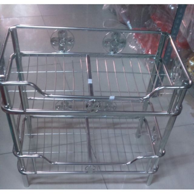 Kệ chén 2 tầng đứng inox 201 KT : 30*50*52cm | Shopee Việt Nam