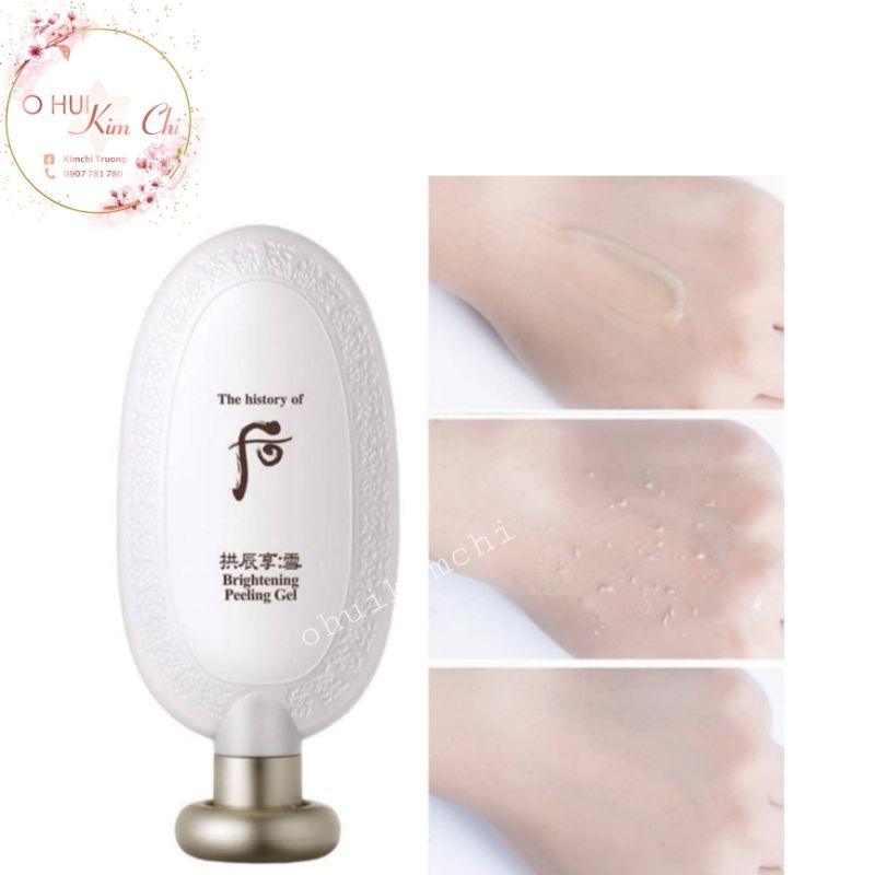 tẩy tế bào chết dạng kỳ làm sáng da. Brightening Gel whoo 100ml