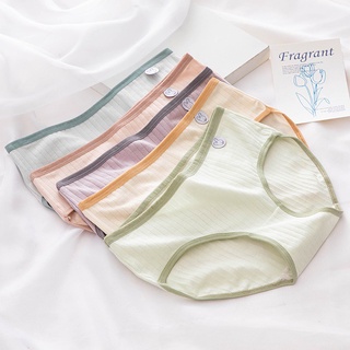 Makaron Quần Lót Tam Giác Vải cotton Mỏng Thoáng Khí Lưng Vừa Thời Trang Mùa Hè Cho Nữ