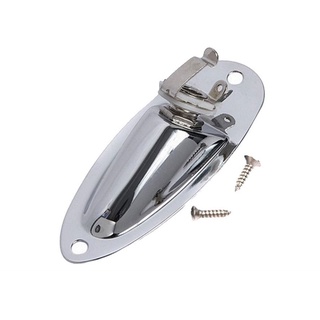 Yoo Cho Đàn Guitar Điện Thuyền Jack Đĩa Jack Ổ Cắm Lỗ Kết Nối Cho Strat Đàn Guitar Thay Thế Một Phần Bạc / Đen / G