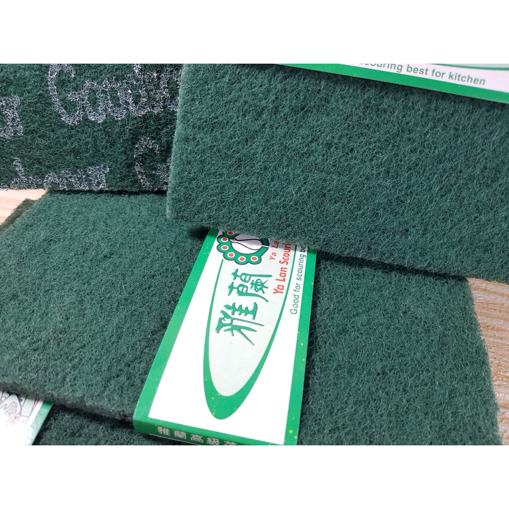 SET 5 MIẾNG RỬA CHÉN BÁT / CỌ XOONG NỒI XANH SIÊU SẠCH ĐA CÔNG
