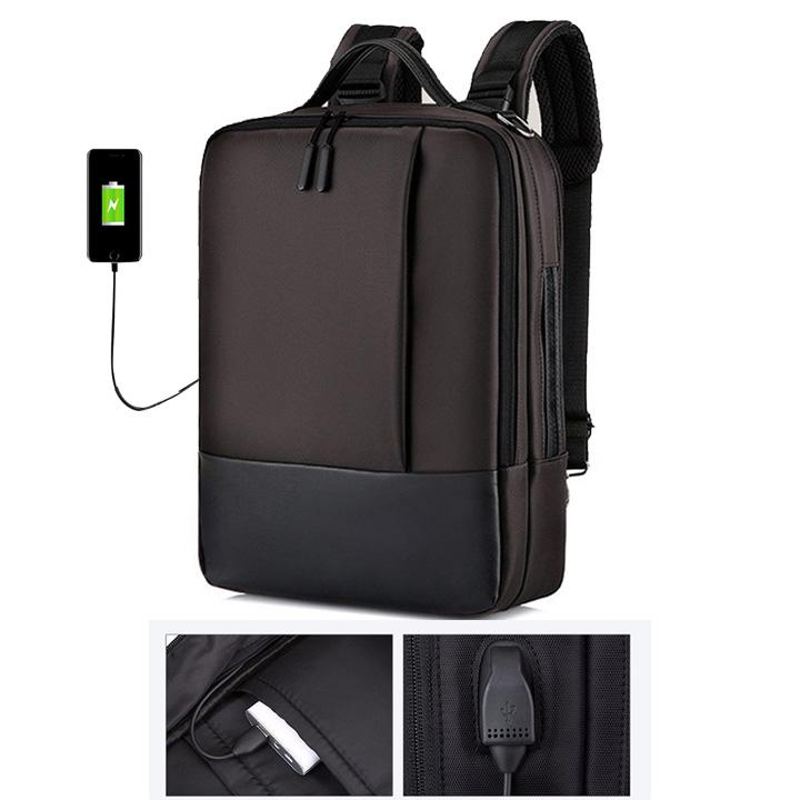 Ba lô laptop có sạt USB 4.0 M.E.N công nghệ mới {SALE SỐC}