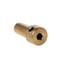 Đầu nối trục động cơ coupling JT0 bằng đồng thau 3.17mm