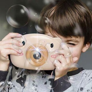 Máy ảnh thổi bong bóng sắc màu - Đồ chơi cho bé