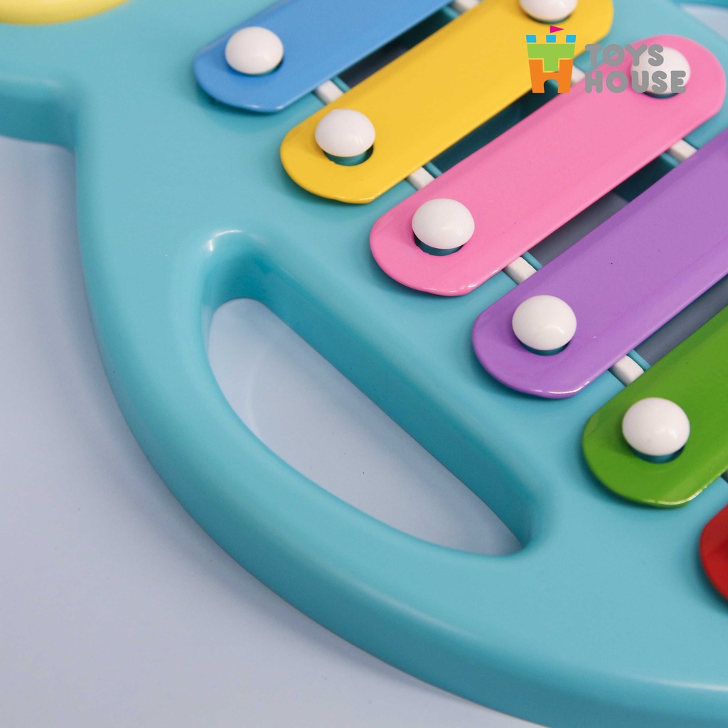 Ảnh Đàn gõ Xylophone cho bé hình cú mèo đáng yêu Toyshouse- Dụng cụ phát triển năng khiếu C601 2