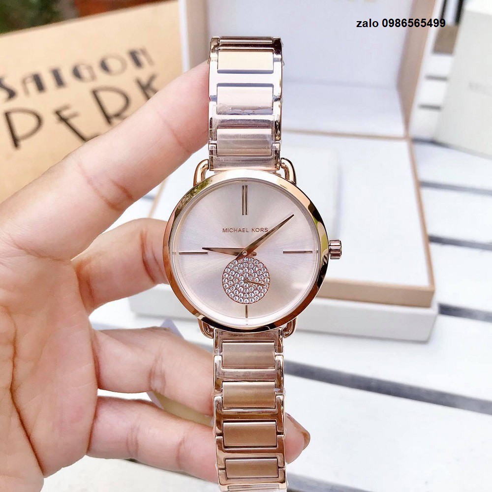 Đồng Hồ Michael Kors Nữ MK3640 Tone Vàng Hồng 36mm Chính Hãng | Shopee ...