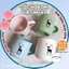 Cốc nhựa Hokori 350ml (6369) chịu nhiệt tốt, cốc uống nước màu sắc xinh xắn có quai cầm