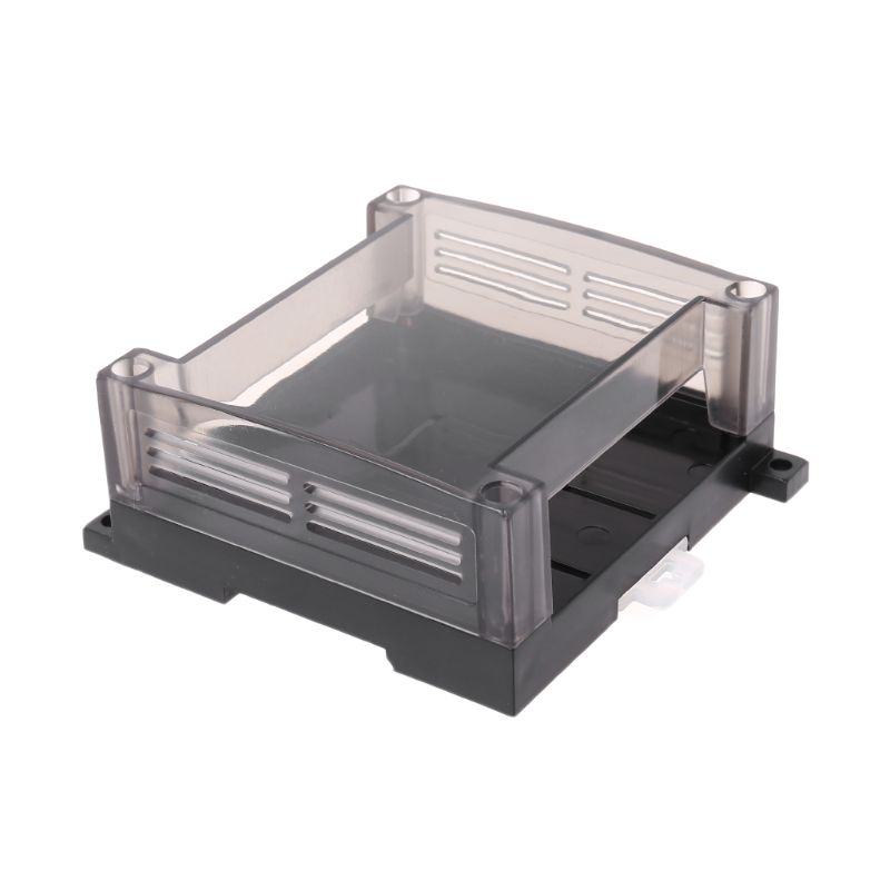 Vỏ hộp dự án bằng nhựa Vision Vỏ trong suốt cho thiết bị đường ray Din
