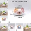 DARON Chậu Hoa Mèo Sáng Tạo Hoa Trồng Vật Trang Trí Handmade Gốm Sứ Phụ Kiện Cây Cảnh