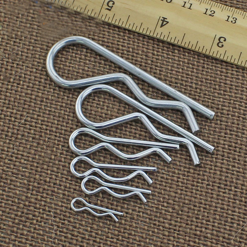 ((M1-M6) Pin Mở Hình Chữ R Sóng Pin Co Giãn Hình Chữ B Pin Thẻ Pin Kẹp Tóc Khóa Pin Pin Pin Pin An Toàn Pin Đóng Pin M1.2 M1.6 M2.5 M3M4M5M6 Thép Carbon / Thép Không Gỉ 304