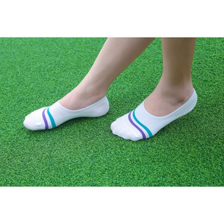 [MUA 2 TẶNG 1]Tất vớ nữ cổ thấp kẻ sọc Kikiya cao cấp Hàn Quốc W-N-002 (Chính Hãng)