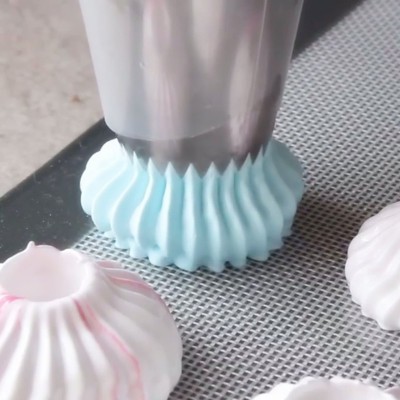 Romeo Thép Không Gỉ Vòng Bánh Quy Bóp Bánh Quy Romia Rỗng Meringue Trang Trí Vòi Phun Trang Trí Thiết Bị Trang Trí Vòi Phun
