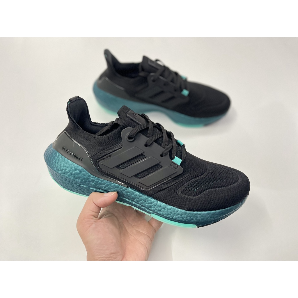 Giày Ultra Boost 22 nam mới cao cấp êm nhẹ bền gym (Đen xanh) | Shopee ...
