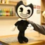 BH2 Trò Chơi Uốn Cong Và Máy Mực Sang Trọng Đồ Chơi Búp Bê Nhồi Bông Dễ Thương Đồ Chơi Halloween Trẻ Em Trẻ Em Quà Tặng Sinh Nhật Trang Trí