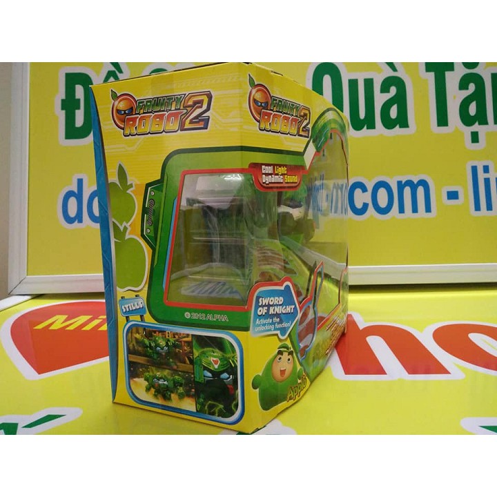 Robo trái cây - Táo thiện xạ nâng cấp