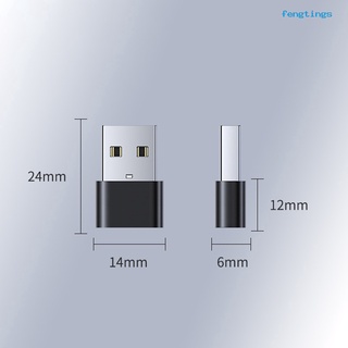 Đầu Chuyển Đổi cổng USB Sang cổng Type C Bằng Hợp Kim Nhôm