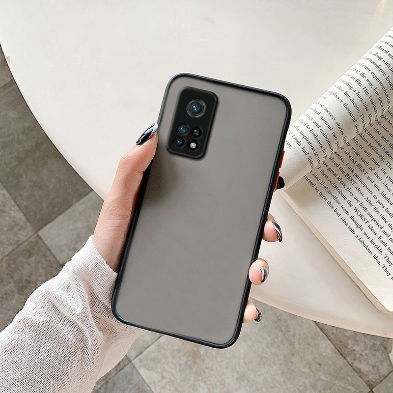 Ốp điện thoại nhám chống sốc cho Xiaomi Mi 10T Pro 5G