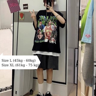 Áo thun nữ form rộng - Áo phông unisex nam nữ tay lỡ Min Room phong cách Billie Eillish