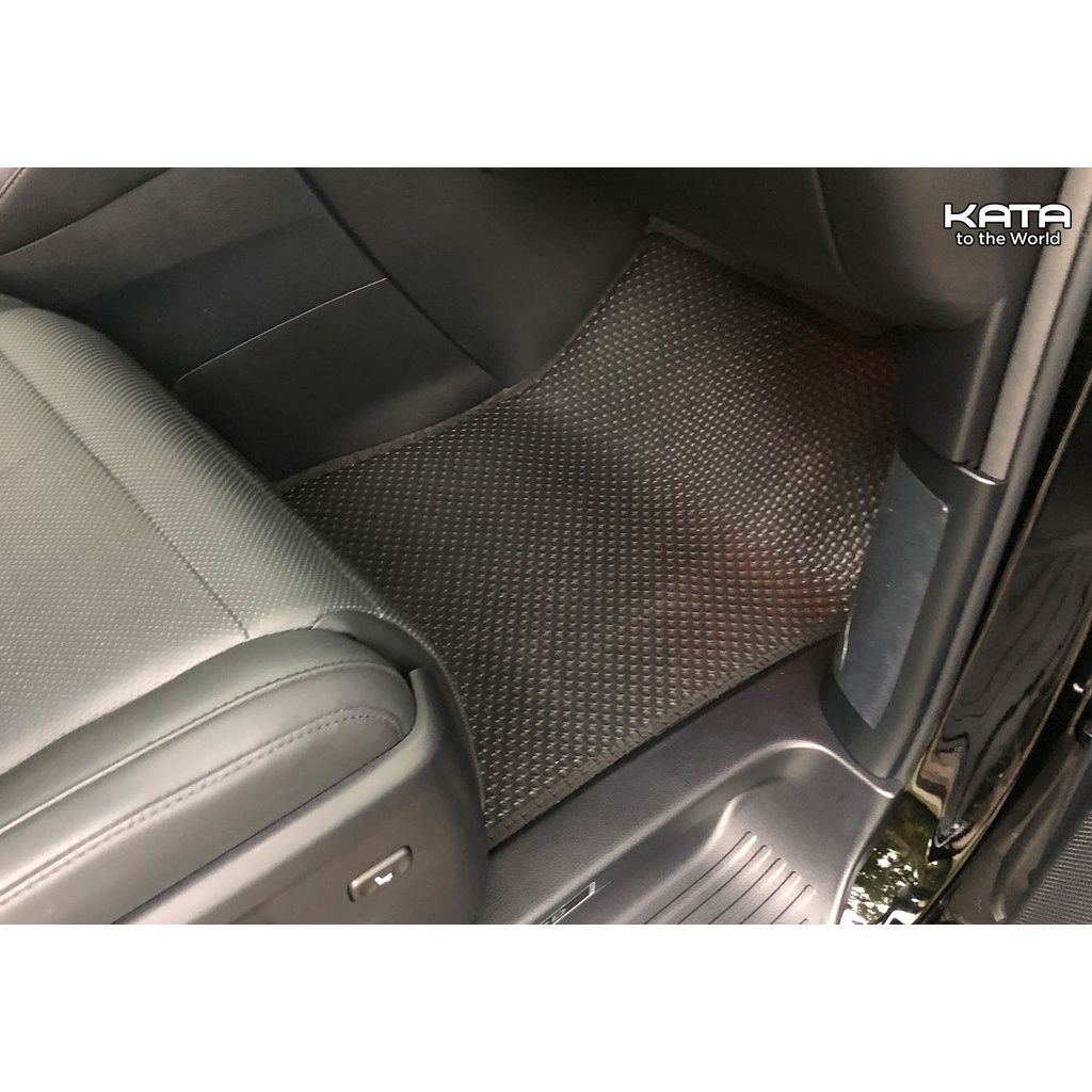 Thảm lót ô tô KATA cho xe Toyota Alphard (2008-2014) (Mininvan) - Khít với sàn, Chống trơn, Không mùi, ẩm mốc