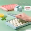 Khay đá tròn, vỉ đá tròn tủ lạnh 33 viên có nắp đậy