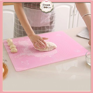 Tấm lót nhào bột/Thảm lót nướng, nhào bột, cán bột bằng silicon 45*65cm-50*40cm-40*30cm