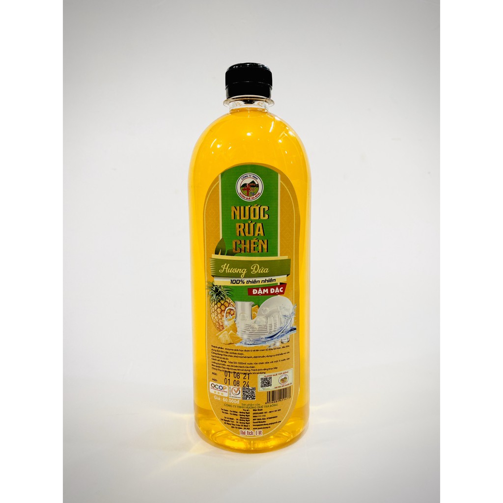 Ảnh Rửa Chén Dứa 1000ml Hương Quế Trà Bồng 1