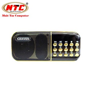 Loa đa năng Craven CR-25A có khe Thẻ nhớ/ USB / FM - dung lượng pin 2200mAh