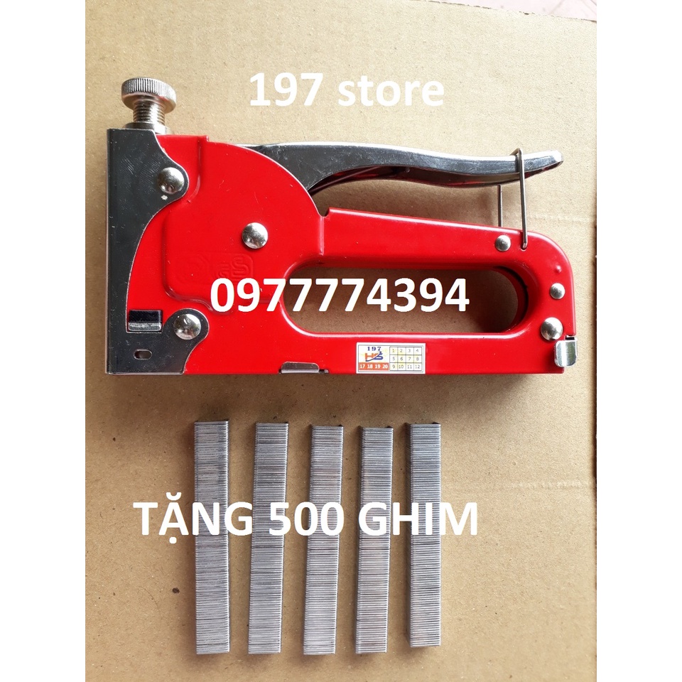 [ Video thật ] Súng Bắn Ghim Gỗ Ghim yên Xe cầm tay có điều chỉnh lực ...