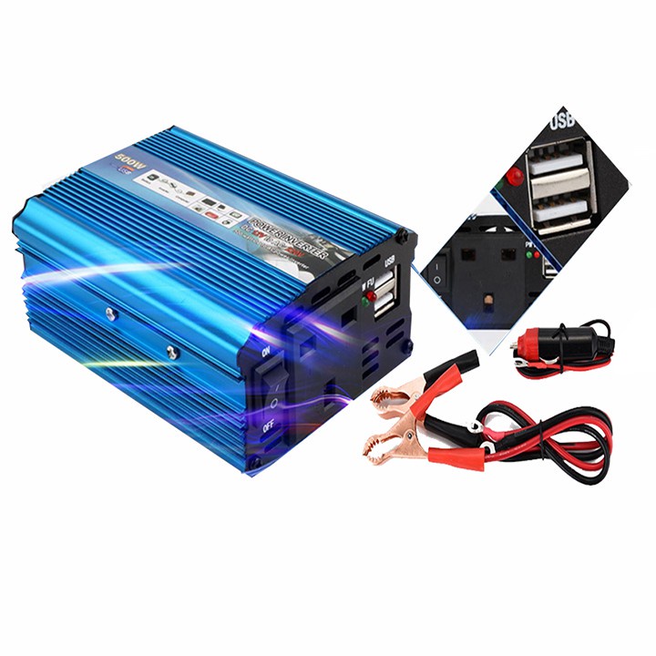 Bộ kích điện CARMAER 500W 12v lên 220v 50Hz