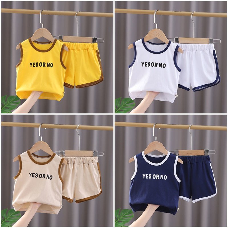 Bộ ba lỗ, bộ hè bé gái bé trai YES 5-20 kg