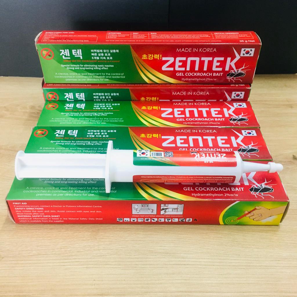 GEL INSECTICIDE ANTI-CAFARD SERINGUE 35 GR - ZENTEK Anti-Cafards