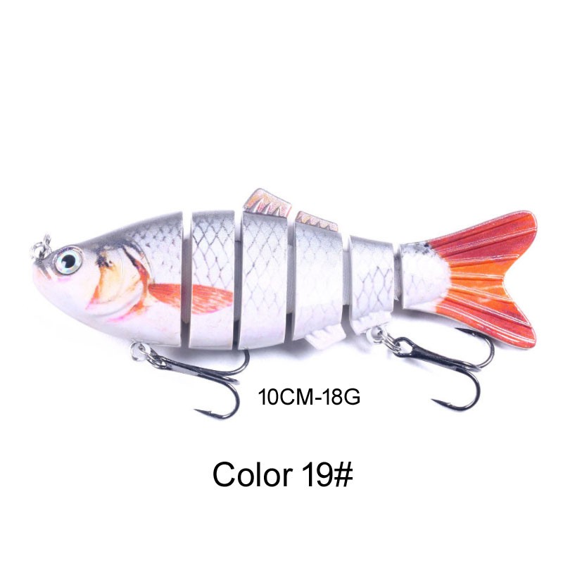 Gewang Lampam Killer Siakap Kerapu Swimbait Pancing Jig Móc Đá Dụ Câu Cá