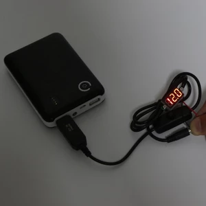 Cáp USB BTM DC 5V Boost sang 12V Bộ chuyển đổi điện áp USB Power Boost Line Step Up Boost Sạc nguồn USB