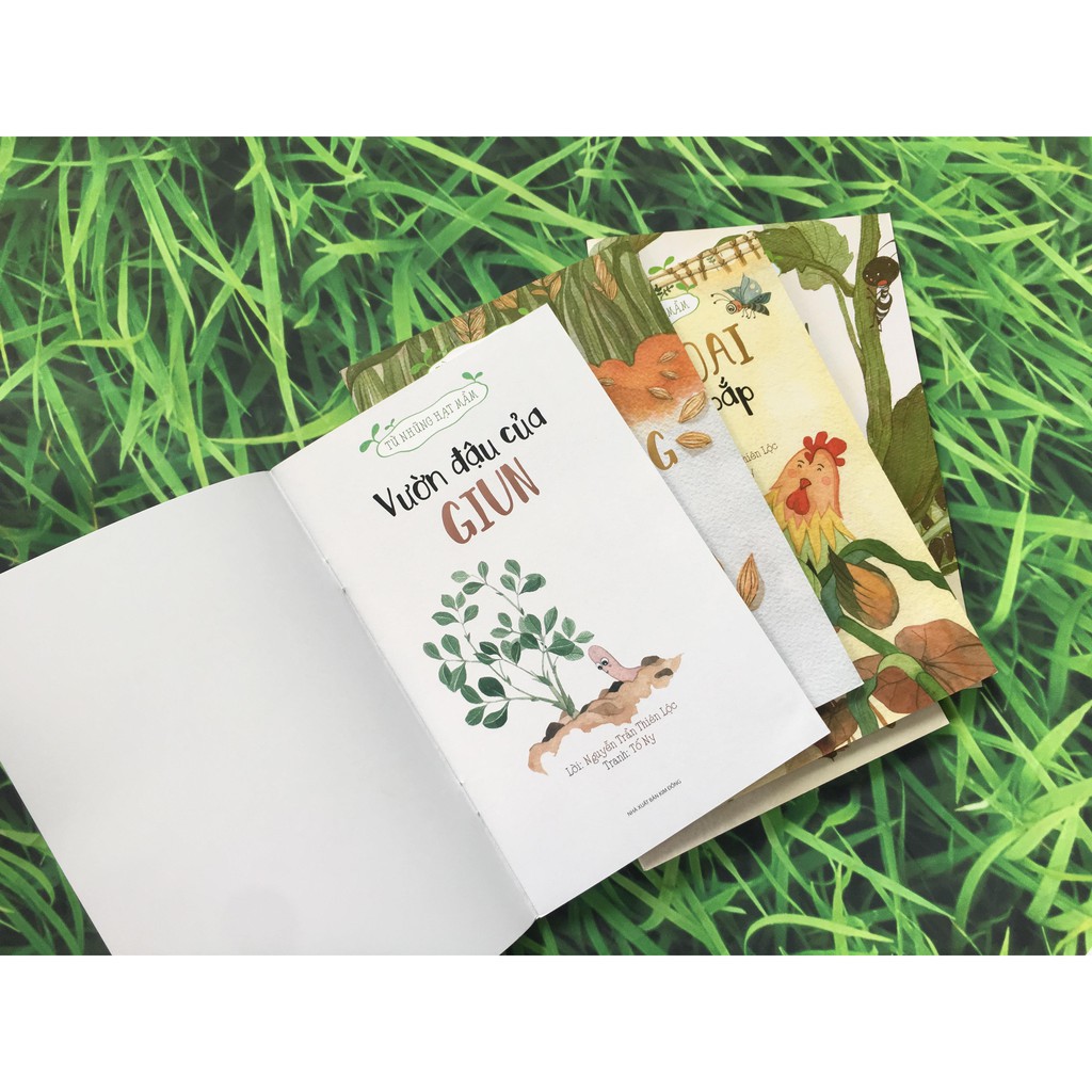Ảnh Sách - Từ những hạt mầm 5 cuốn - nxb kim đồng 2