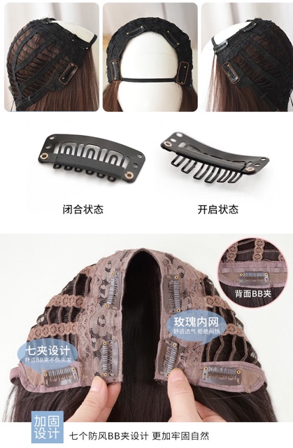 💥 HÌNH THẬT 💥 KẸP NỬA ĐẦU CHỮ U CỤP DÀI BAO GIÁ SHOPEE
