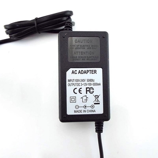 Bộ chuyển đổi đa năng 3V-12V 3A AC sang DC Bộ nguồn có thể điều chỉnh Bộ sạc điện biến áp cho đèn LED CCTV F3 @ VN