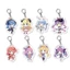 HK1 Hololive Vtuber Móc Khóa Anime Túi Mặt Dây Chuyền Móc Khóa Acrylic Haato Matsuri Ayame Oku Móc Chìa Khóa Quà Tặng KH1