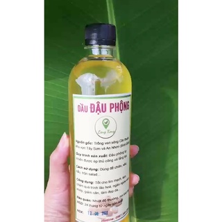 Dầu Đậu Phộng Bình Định (Dầu Lạc) - Đậu Phộng Sẻ Ta Thơm Giàu Dinh Dưỡng SLL
