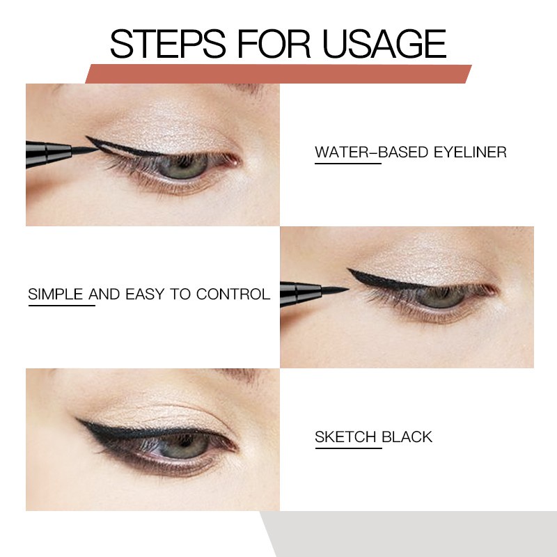 Ảnh Bút kẻ mắt nước Pudaier màu đen/nâu 30g 4