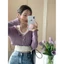 FREESHIP SET ÁO CADIGAN CTOTOP LEN TĂM BUỘC CỔ SEXY