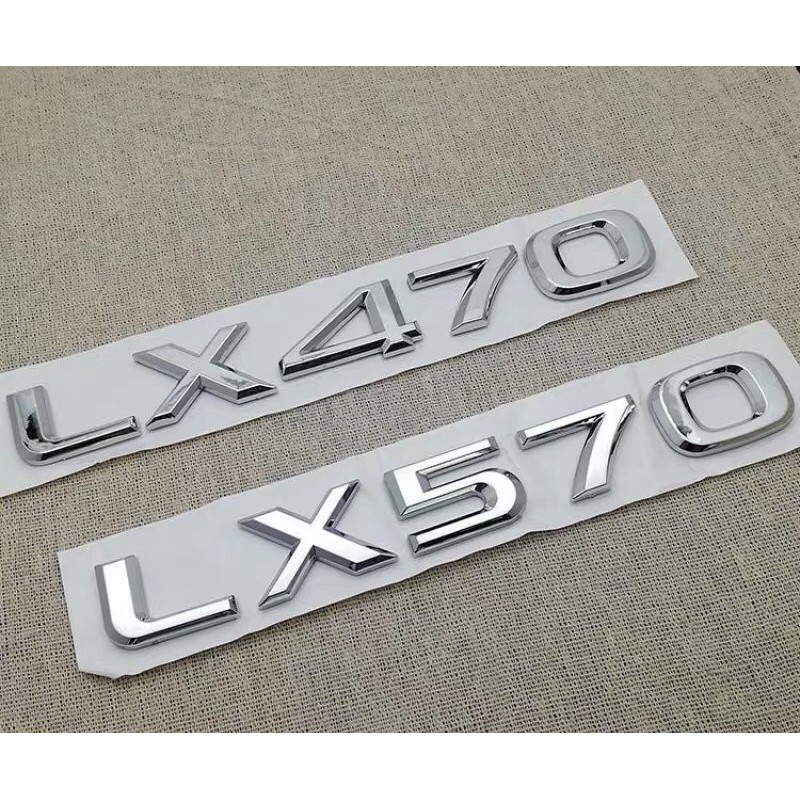 logo chữ nổi LEXUS RX300, RX350, LX570, LX470 dán thân xe | Shopee Việt Nam