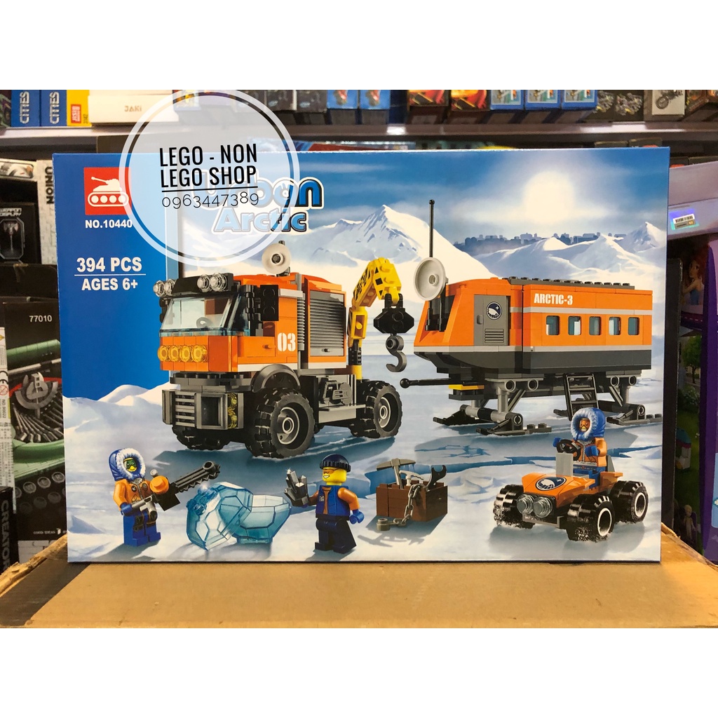 Lari 10440 ( Xếp Hình Xe Kéo Thám Hiểm Bắc Cực 394 Mảnh ) | Shopee Việt Nam
