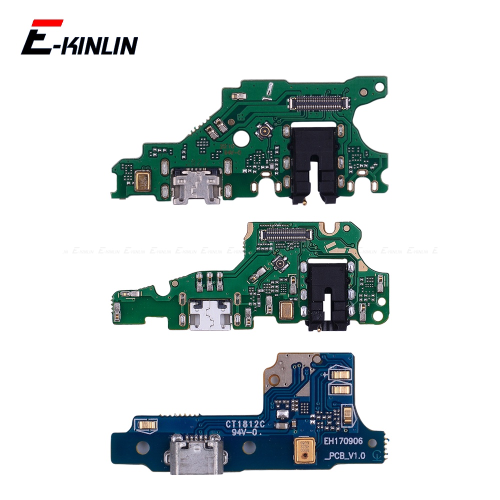 Đế sạc nguồn Cổng sạc USB Bảng cắm Mic Cáp mềm cho HuaWei Nova 7i 7 6 SE 5T 5i 4e 4 3 3i 3e 2S 2i 2 Plus Thay thế các bộ phận