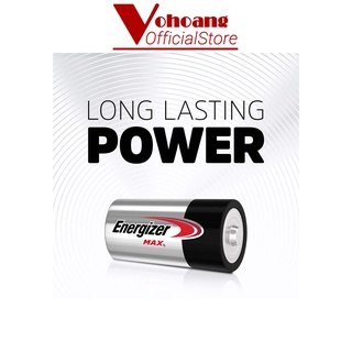 Vỉ 2 viên Pin trung C Energizer E93 1.5V Siêu bền - Hàng Chính Hãng
