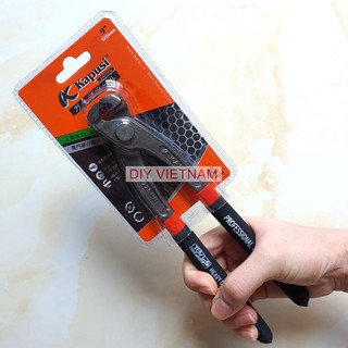 Kềm nhổ cắt đinh hãng Kapusi Nhật Bản cỡ 9 inch (23cm), độ cứng 61-63 HRC, cắt đinh 2.2mm, Bảo hành 12 tháng